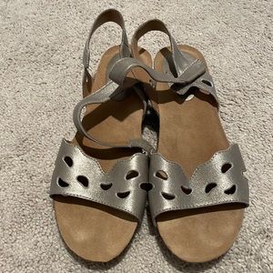 Silver Sandal Size 40